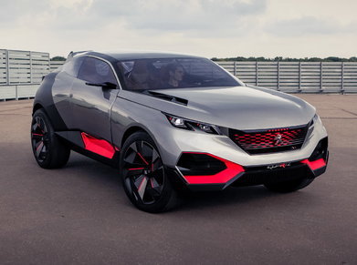 Peugeot Quartz - спортивный кроссовер для будущего